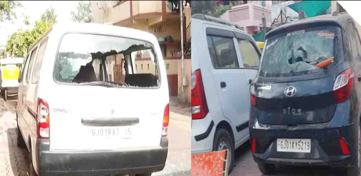 અમદાવાદમાં ‘સબ સલામત’ ના દાવા પોકળ: અસામાજિક તત્વોનો બેફામ આતંક, વાહનોમાં તોડફોડ અને હિંસક બનાવોથી જનતામાં ફફડાટ
